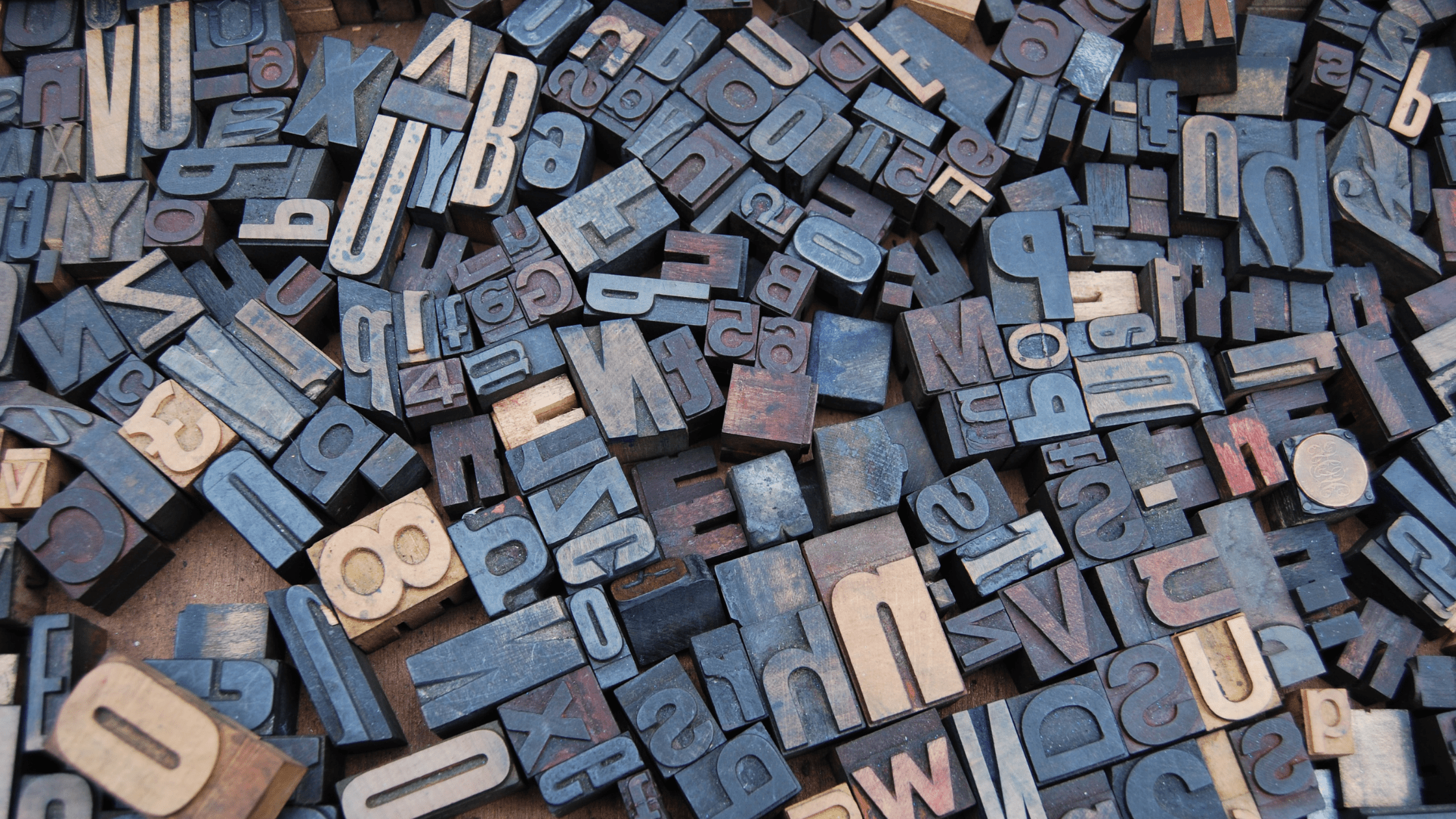 Blocks of Letters